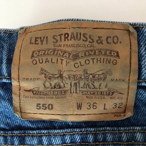 Levi 550 Mens Jeans